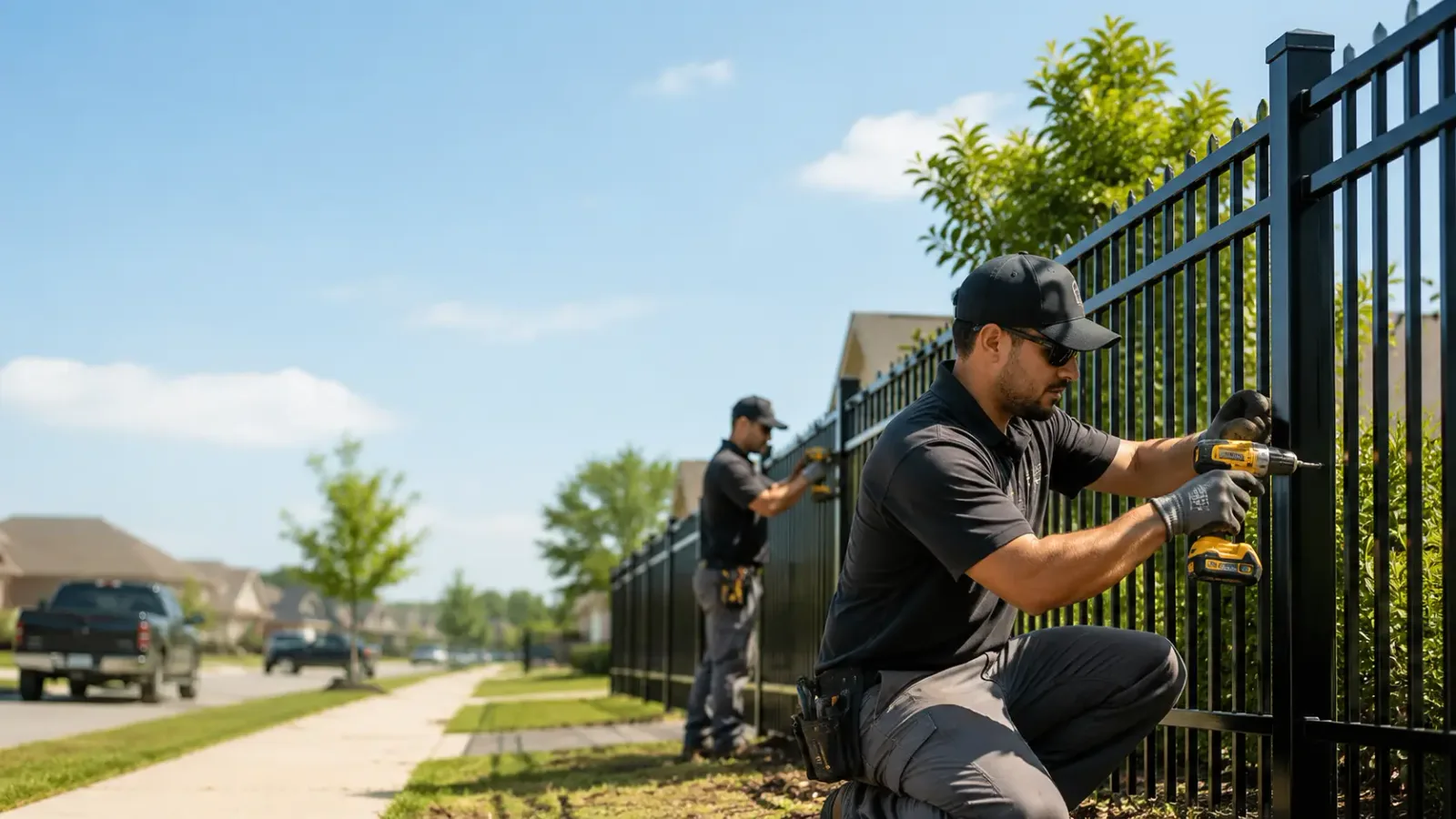 Metal Fence Installation in Daisy, OK